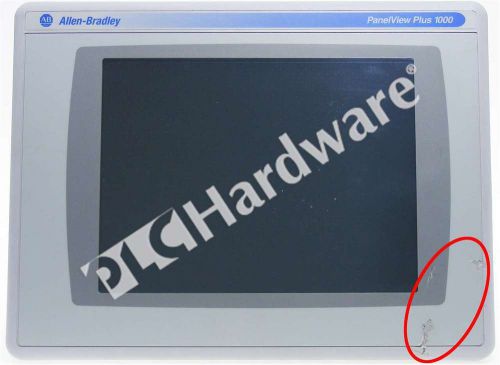 Allen Bradley 2711P-RDT10C /B PanelView Plus/CE 1000 10.4&#034; Display Module, Read!
