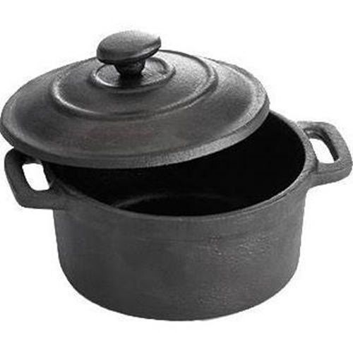 Tablecraft CW30110L Mini Casserole Lid Only 5&#034; x 3-3/4&#034; oval cast iron for...