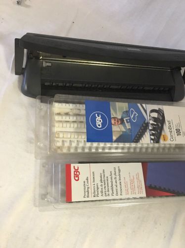 GBC Docubind Personal Binding System (includes combs &amp; cover)