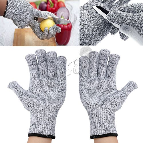 Pro Cut-Resistant Kut Glove Anti-Slash CE 5 Safety Kitchen Work Butcher Glove