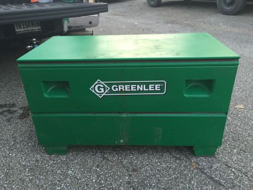 Greenlee job site double lock tool box 24&#034; x 48&#034; x 24&#034;  hd2448 very lightly used for sale