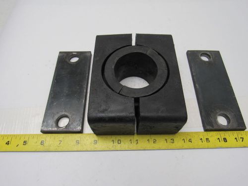 Stauff 2-1/2&#034; o.d. clamp rubber insert heavy series carbon steel hardware for sale