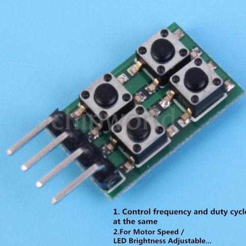 5v 10khz signal generator module square wave frequency &amp; duty cycle adjustable for sale