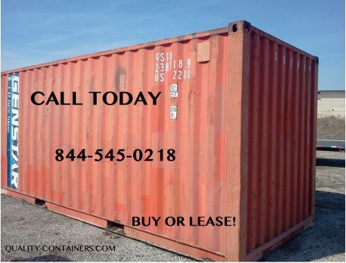 20&#039; ISO SHIPPING CONTAINER: WWT - Wind and Water Tight - Houston, TX