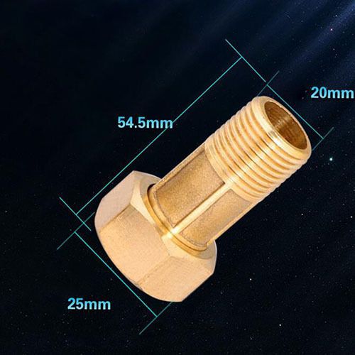 1/2&#034; full water meter connection tails union brass connector high quality for sale