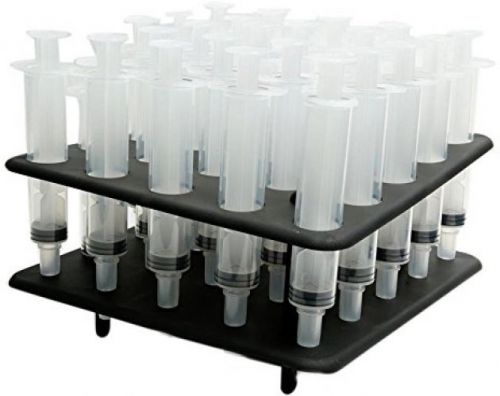 25 Pack EZ-Inject Jello Shot Syringes Combo Kit (Includes Tray/Racking Stand) 1