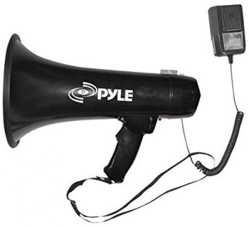 PYLE-PRO PMP43IN 40 Watts Professional Megaphone/Bullhorn With Siren And 3.5mm