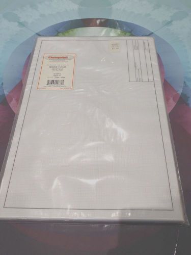 Clearprint 11x17 engineering block fade-out graph vellum 100 shts 1000hts-10 for sale