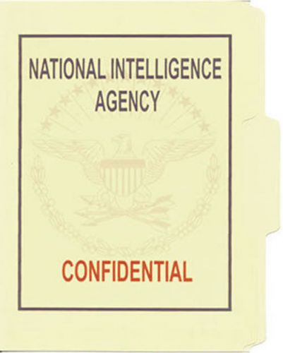 National Intelligence File Folder 5-Pack