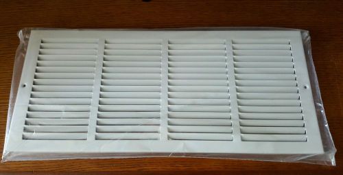 US AIRE RETURN AIR GRILLES WHITE 20&#034;X8&#034; 2-PACK