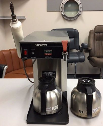 Newco ace-tc, automatic coffee brewer w/ hot water faucet for sale
