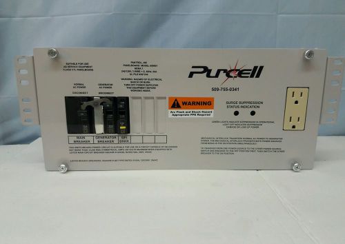 NEW Purcell - Generator Transfer Switch Panel Board 240/120 Volts 60Amp SQUARE D