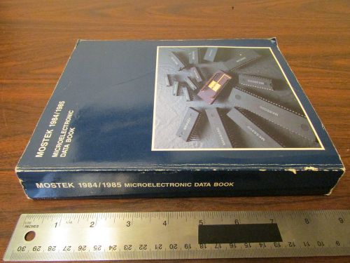 Mostek Microelectronic Data Book 1984/1985 Vintage Computer CPU&#039;s