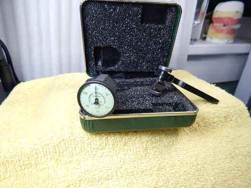 Vintage Federal Testmaster jeweled t-5 .001 dial indicator in Box