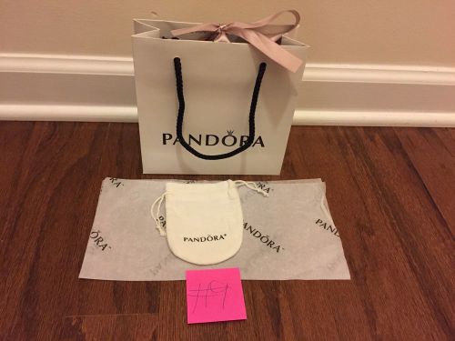 Pandora Gift Bag Tissue Pouch Lot