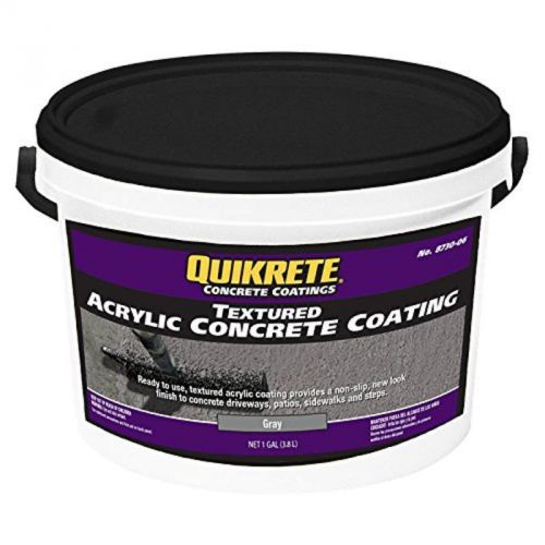 Quikrete Coating Textured Acry Gray Gal Quikrete Paints 8730-06 039645873076