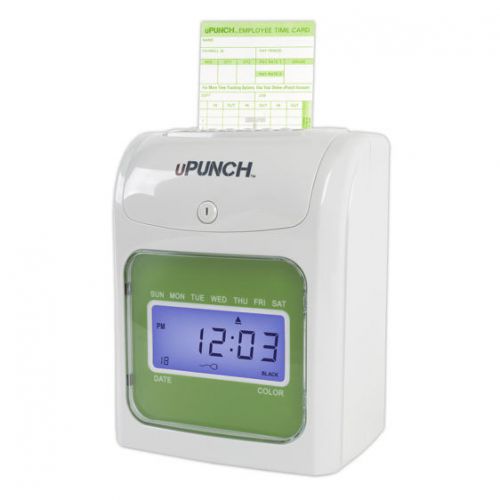 Upunch electronic punch card time clock bundle (hn3000sc) for sale