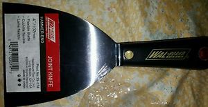 New WAL-BOARD 4&#034; JOINT KNIFE HAMMER-END PROD.NO. 22-074