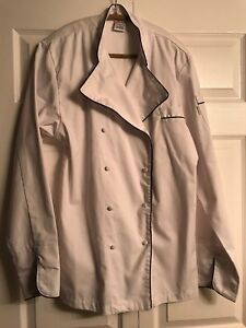EChef White Chefs Professional Cooking Jacket S New heavy duty