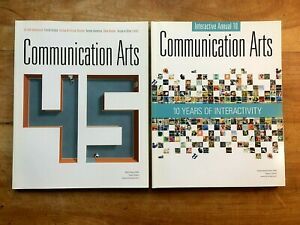Lot of (2) Communication Arts Trade Publications: March/April &amp; Sept/Oct 2004