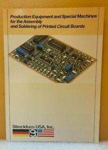 Streckfuss USA, Inc. Catalog.