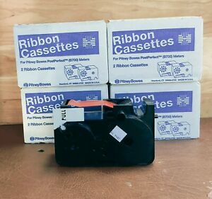 9 x PITNEY BOWES #767-1 Ribbon Cassettes for use in PostPerfect B700 Meters