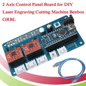 AU 2 Axis Stepper Motor Control Board Driver For DIY Laser Engraver   NEW