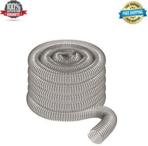 4&#034; x 50&#039; CLEAR PVC DUST COLLECTION HOSE BY PEACHTREE WOODWORKING PW377 NEW
