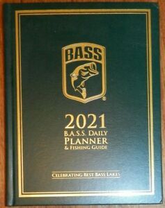 2021 B.A.S.S. Daily Planner &amp; Fishing Guide New