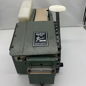 Marsh 5-HT Hand Taper Packing Tape Machine