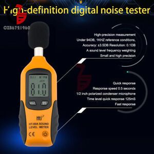 HT-80A Noise Meters 40-130dB Digital Sound Meter Noise Measuring Device Handheld