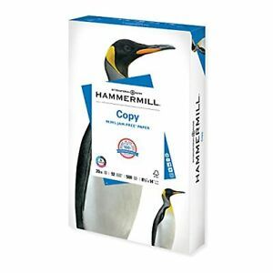 Hammermill Printer Paper 20 lb Copy Paper 8.5 x 14 - 1 Ream 500 Sheets - 92 B...