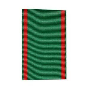 MILITARY UNIFORM RIBBON RANKS IN GREEN AND RED