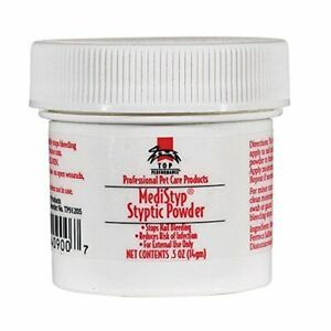 Top Performance MediStyp Pet Styptic Powder with Benzocaine – Stops Pain Stop...