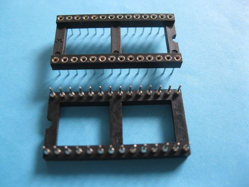 170x IC Socket Adapter Round 28 Pin headers &amp; (IC)Sockets Pitch 2.54mm X=15.24mm