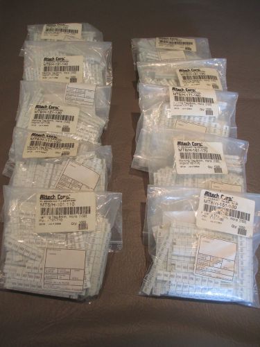 Altech  MT8/H101-200  Marking Tags (5000 in total )  NEW Connectwell DIN Rail