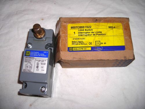 SQUARE D 9007C66B1S22  9007-C66B1S22 LIMIT SWITCH NEW IN BOX