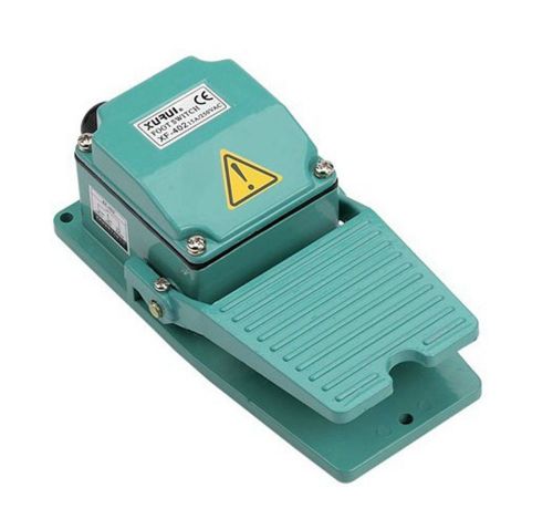 Xf-402 treadle/foot pedal switch 15a/250vac 1c waterproof grease proofing qty1 for sale