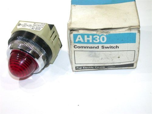 NEW FUJI AH30-ZM COMMAND SWITCH PILOT LIGHT DOME w/RED LENS