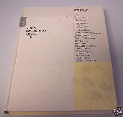 Hewlett Packard  1990  Test &amp; Measurement Catalog