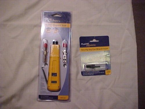 FLUKE 10051120 D914 impact tool 66 &amp; 110 BLADES+ can security wrench10660001
