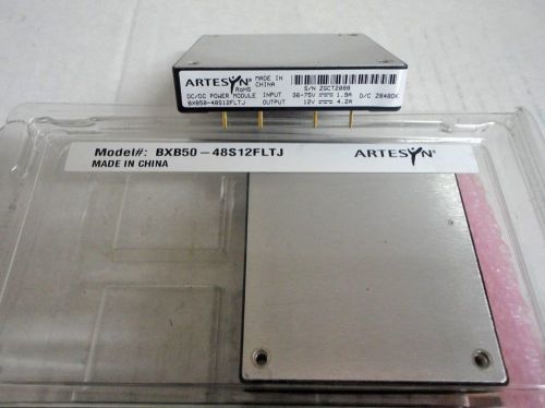 Brand new artesyn bxb50-48s12fltj dc-dc power module converter 50w 12v 4.16a for sale