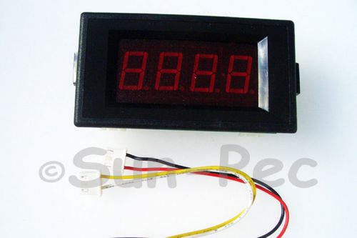 1 pc x 2v red digital led voltage panel meter dc 3-1/2 5v dc for sale