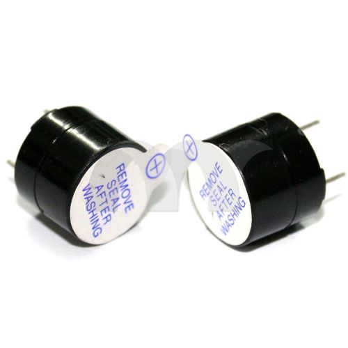 2Pcs Magnetic Separated Tone Alarm Ringer Active Buzzer Continuous Beep 5V 85dB