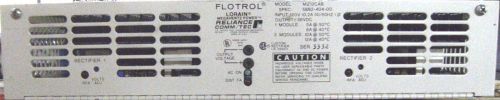 Tested working lorain flotrol mz12cab rectifier 6-12 amp, -48 vdc power system for sale
