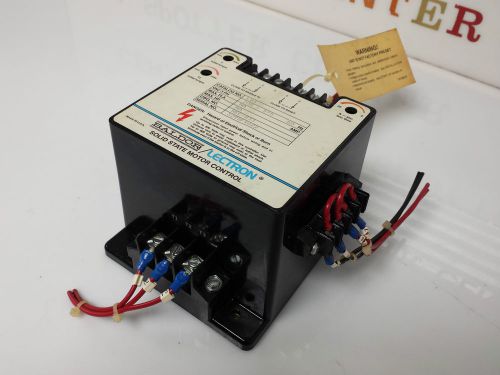 Baldor/Lectron L8X Solid State 3 Phase Motor Control 208-575VAC