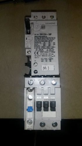 SIEMENS 3VH1334-1MP MOTOR CONTROLLER W/ 3TF3400-0A RELAY CONTACTOR USED