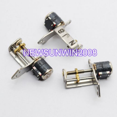 Top Quality 3V-6V DC 2 phase 4 wire micro stepper motor with screw Slip Vane X1