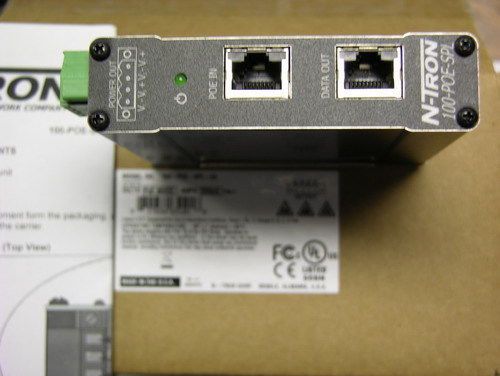 N-Tron 100-POE-SPL Power Over Ethernet Splitter Industrial Network Device