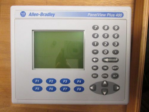 Allen-Bradley  Panelview Plus 400 Controller  2711P-K4M20D  2711P-RN3  Used